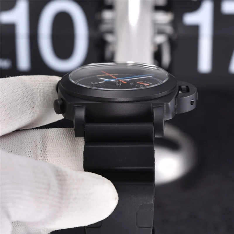 Black Men's Sports Watch Male Tourbillon Automatic Mechanical Watches AAA Quality Stainless Steel Clock Luxury Brand Custom Gift
Black Men's Sports Watch Male Tourbillon Automatic Mechanical Watches AAA Quality Stainless Steel Clock Luxury Brand Custom Gift
