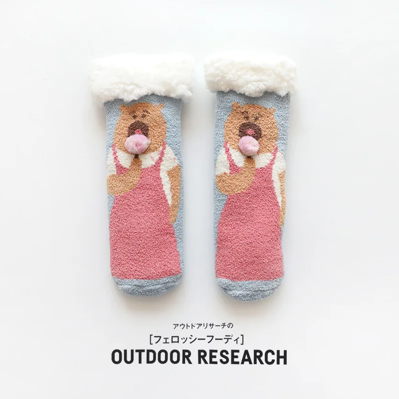 2-6 Years Old Winter Berber Fleece Baby Socks Girls Anti-skidding Cartoon Warm Sock for Kids Sherpa Plain Sock Parent-child Sock
2-6 Years Old Winter Berber Fleece Baby Socks Girls Anti-skidding Cartoon Warm Sock for Kids Sherpa Plain Sock Parent-child Sock