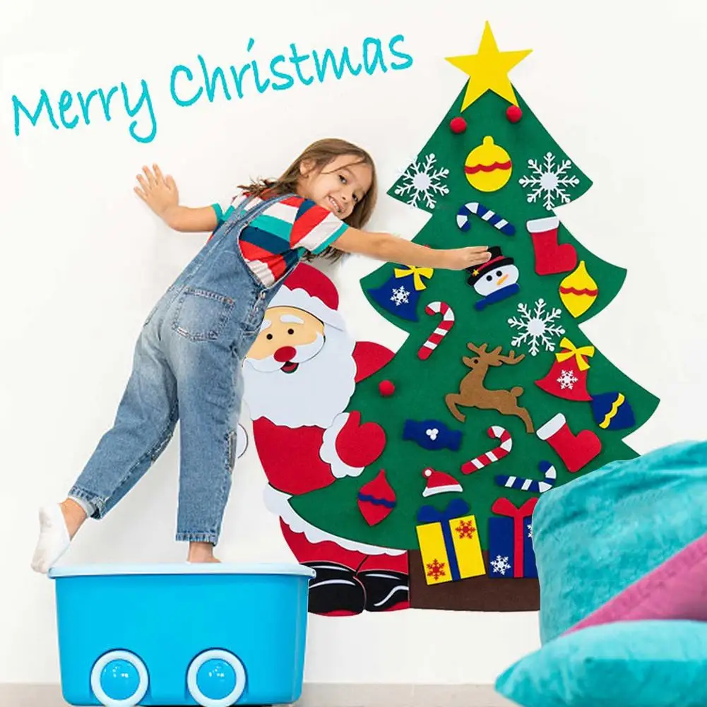 DIY Felt Christmas Tree Merry Christmas Decorations For Home 2021 Cristmas Ornament Xmas Navidad Gifts Santa Claus New Year Tree
DIY Felt Christmas Tree Merry Christmas Decorations For Home 2021 Cristmas Ornament Xmas Navidad Gifts Santa Claus New Year Tree
