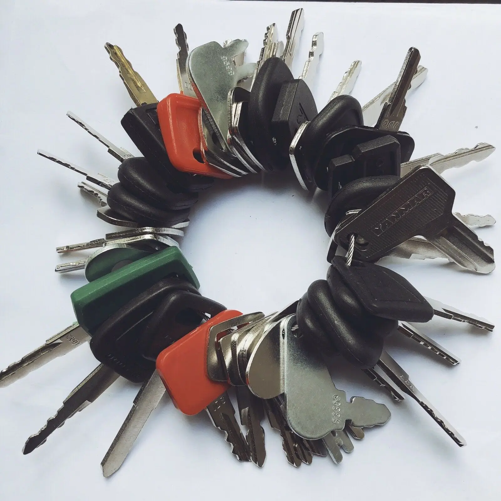 44pc Heavy Equipment Key Set Construction Ignition Keys For CAT Case Komatsu John Deere Takeuchi BOBCAT JCB Lucas
44pc Heavy Equipment Key Set Construction Ignition Keys For CAT Case Komatsu John Deere Takeuchi BOBCAT JCB Lucas