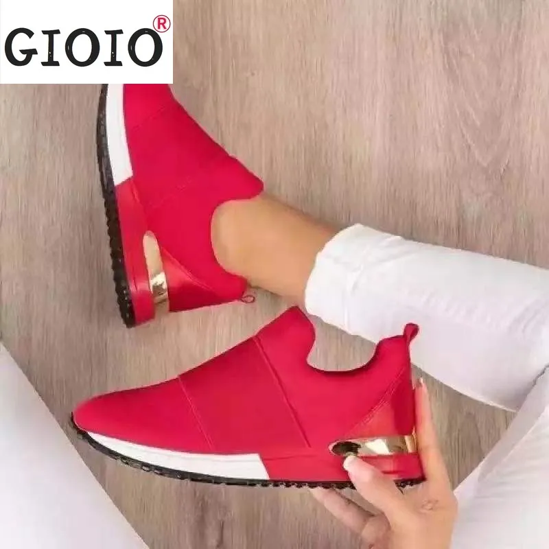 Sneakers Women Vulcanized Shoes Ladies Solid Color Slip-On Sneakers for Female Casual Sport Shoes 2021 Fashion Mujer Shoes
Sneakers Women Vulcanized Shoes Ladies Solid Color Slip-On Sneakers for Female Casual Sport Shoes 2021 Fashion Mujer Shoes