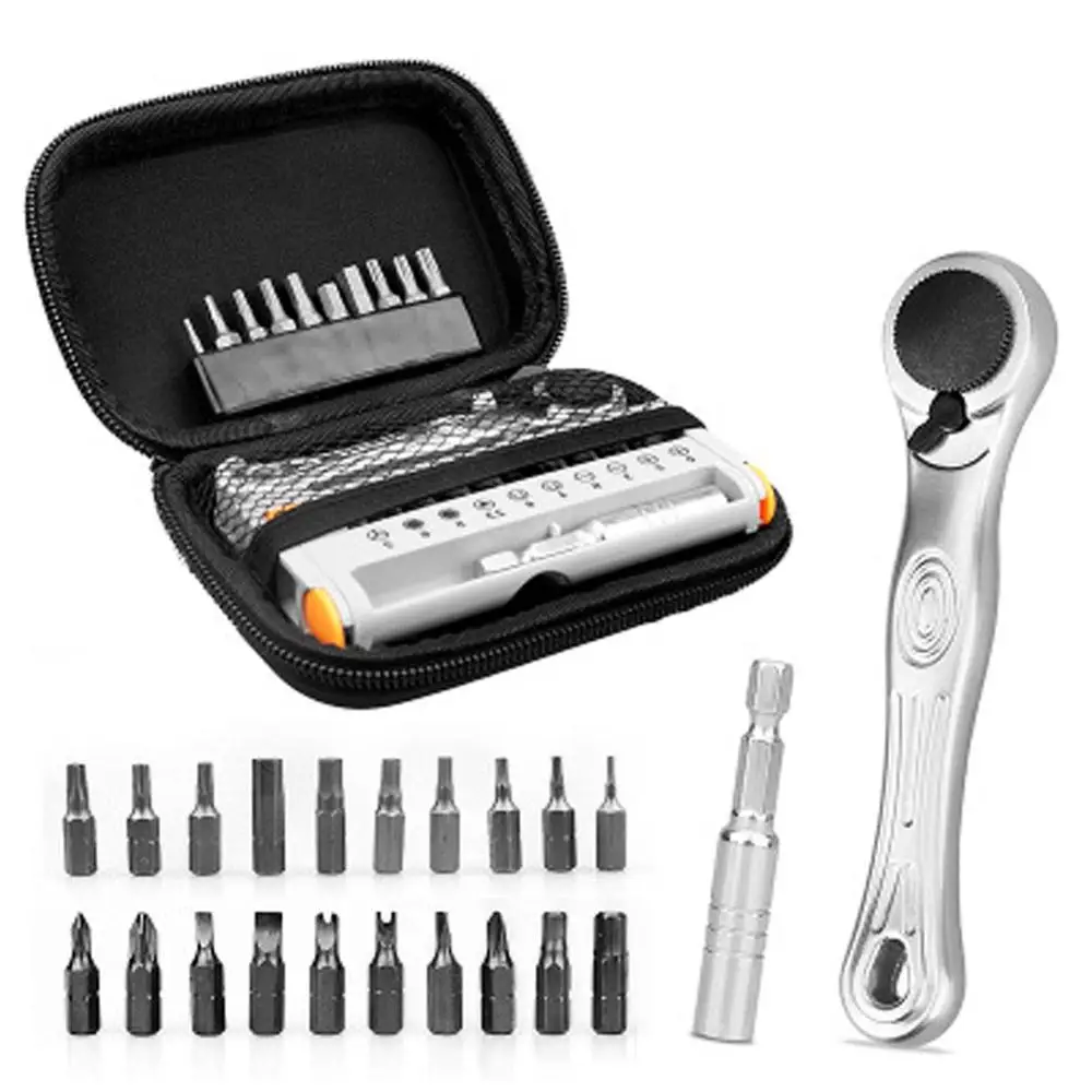 Bicycle Combination Repair Tool Bicycle Mountain Bike Alloy Steel Mini Ratchet wrench hexagon wrench set Multi function Tools
Bicycle Combination Repair Tool Bicycle Mountain Bike Alloy Steel Mini Ratchet wrench hexagon wrench set Multi function Tools