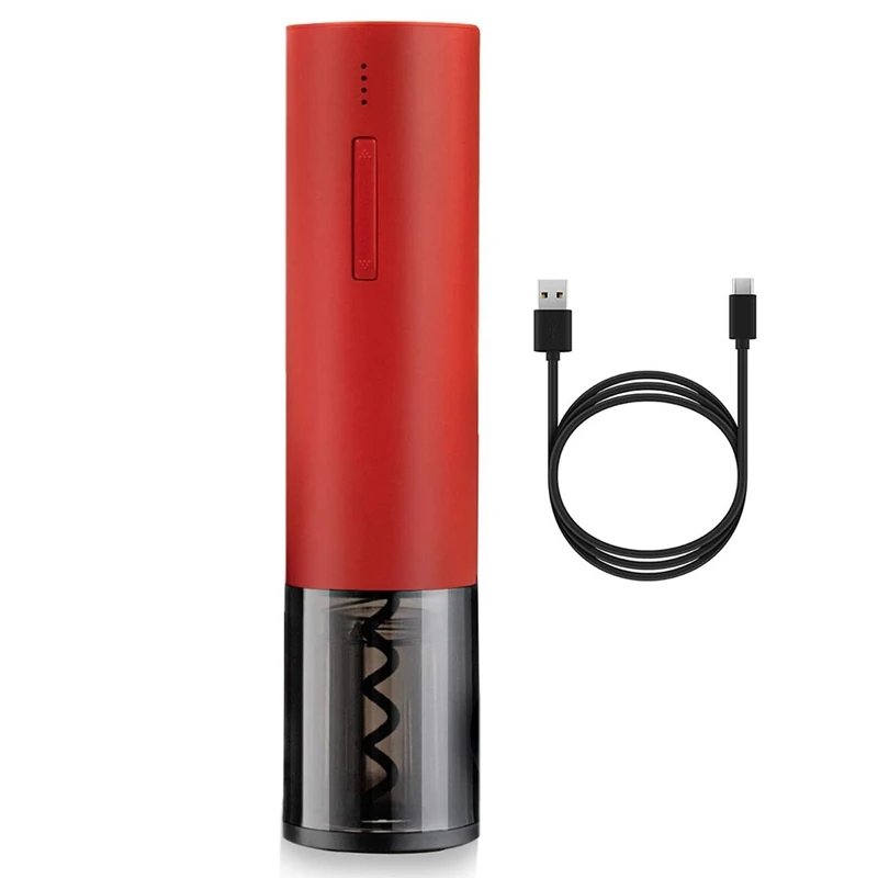 Электрический мини штопор, 6 секунд автоматический штопор, штопор для вина для любителей вина/семейного праздника 
Электрический мини штопор, 6 секунд автоматический штопор, штопор для вина для любителей вина/семейного праздника