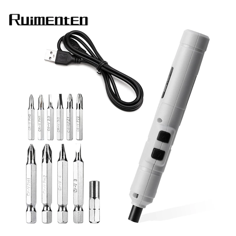 DC Mini Kit Lithium Cordless Electric Power Screwdriver Tool With USB Charger Repair Tool Portable Rechargeable 1100m Ah Battery
DC Mini Kit Lithium Cordless Electric Power Screwdriver Tool With USB Charger Repair Tool Portable Rechargeable 1100m Ah Battery