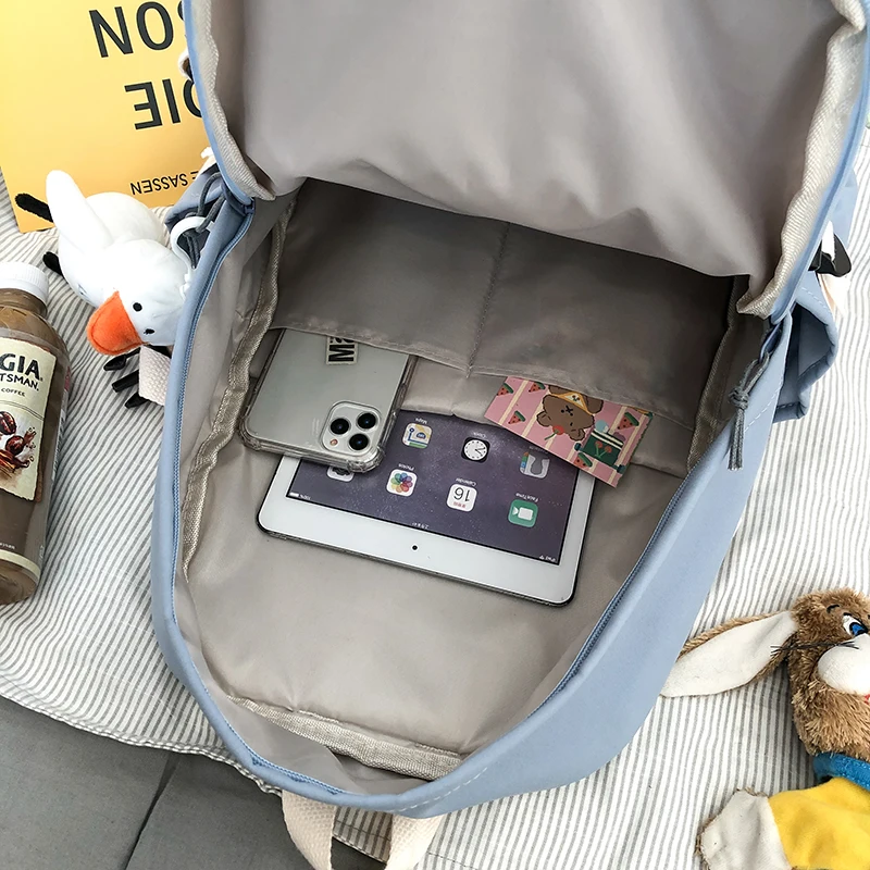 Taoxiaolu Fashion Women Backpack Kawaii Waterproof Travel Mochila Cute Girl School Bag For Teenage Bookbag Nylon Laptop Rucksack
Taoxiaolu Fashion Women Backpack Kawaii Waterproof Travel Mochila Cute Girl School Bag For Teenage Bookbag Nylon Laptop Rucksack
