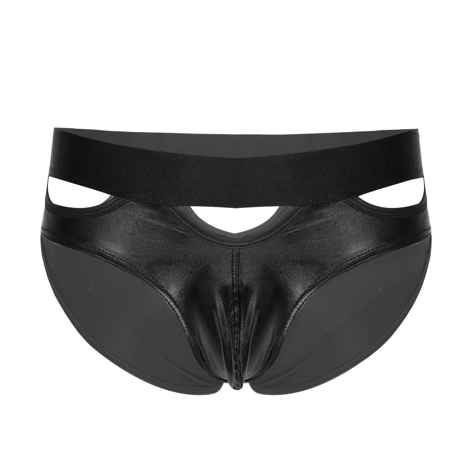 Sexy Mens Underwear Lingerie Panties Leather Elastic Waistband Hollow Out Jockstraps Bulge Pouch Briefs Underwear Underpants
Sexy Mens Underwear Lingerie Panties Leather Elastic Waistband Hollow Out Jockstraps Bulge Pouch Briefs Underwear Underpants