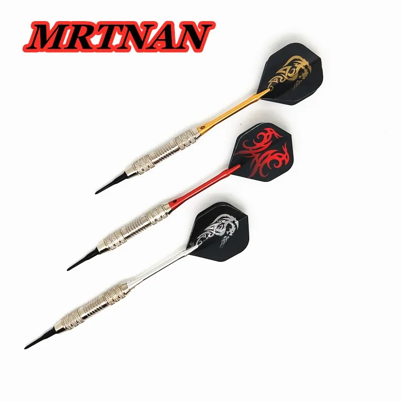 High quality nylon soft dart 3 pieces/set professional 19g electronic dart with aluminum alloy dart rod PET flying
High quality nylon soft dart 3 pieces/set professional 19g electronic dart with aluminum alloy dart rod PET flying
