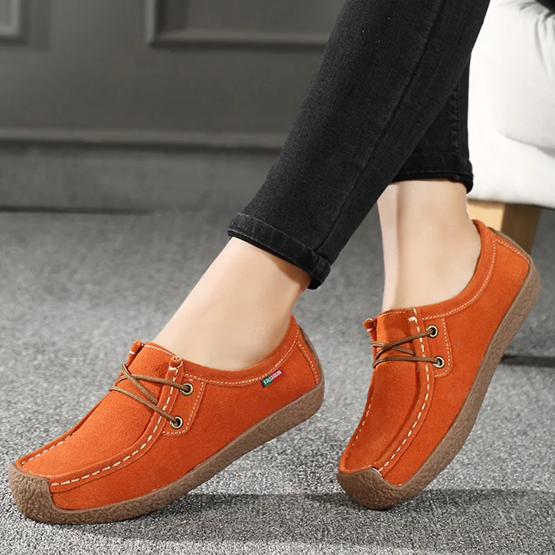 Women's flat leather shoes, casual shoes, casual shoes, casual shoes
Women's flat leather shoes, casual shoes, casual shoes, casual shoes