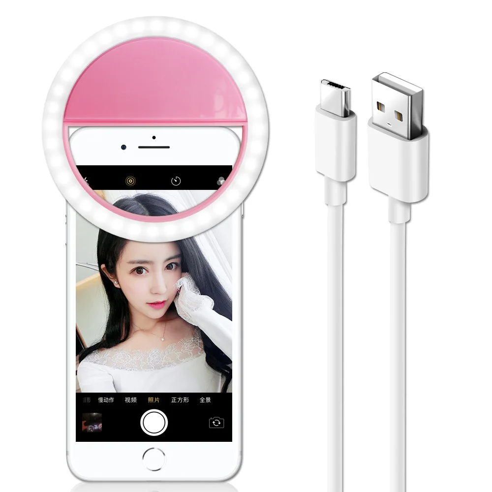 New Selfie LED Ring Flash Light Portable Mobile Phone Selfie Lamp Enhanced lighting Ring Clip For iPhone 11 8 7 6 plus Samsung
New Selfie LED Ring Flash Light Portable Mobile Phone Selfie Lamp Enhanced lighting Ring Clip For iPhone 11 8 7 6 plus Samsung