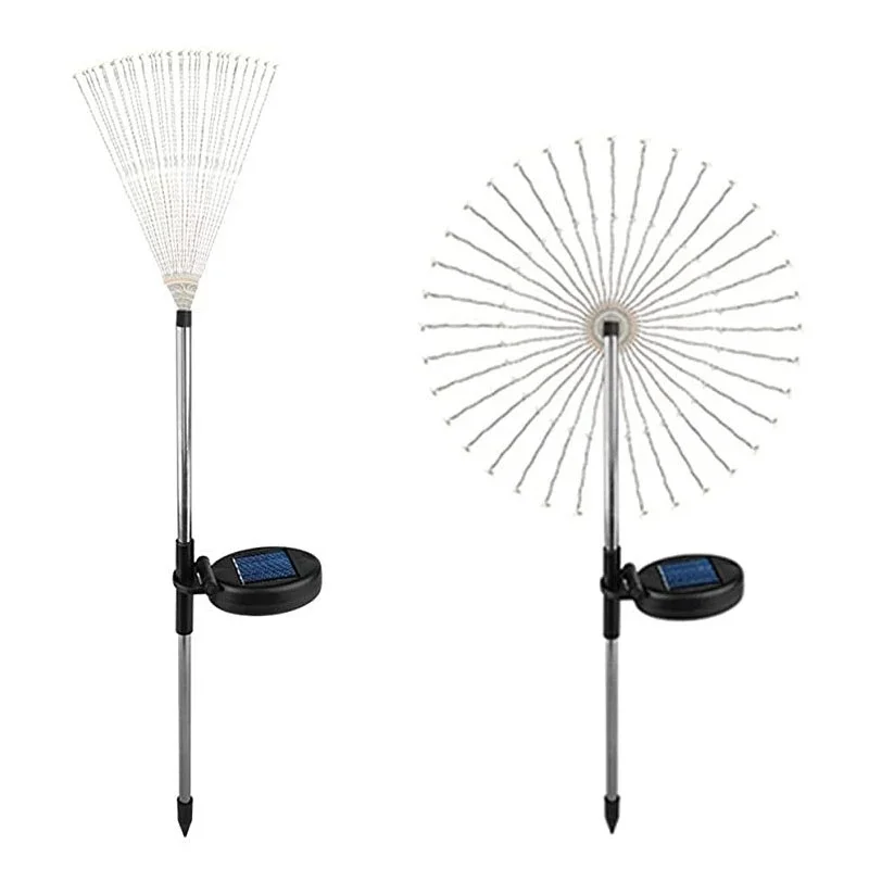 Solar Light Outdoor Fireworks Shape Lights with 150 LED Garden Lights Pathway Fairy LED Suit for Garden Fence Patio Garage
Solar Light Outdoor Fireworks Shape Lights with 150 LED Garden Lights Pathway Fairy LED Suit for Garden Fence Patio Garage