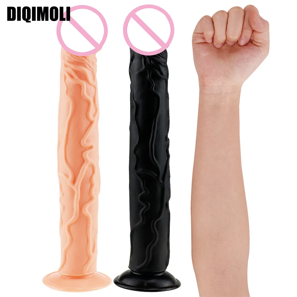 

Overlength Dildos Anal Plug Realistic Big Penis Large Dick Sex Toys for Women Masturbation Sex Product Huge Phallus Anal Dilator