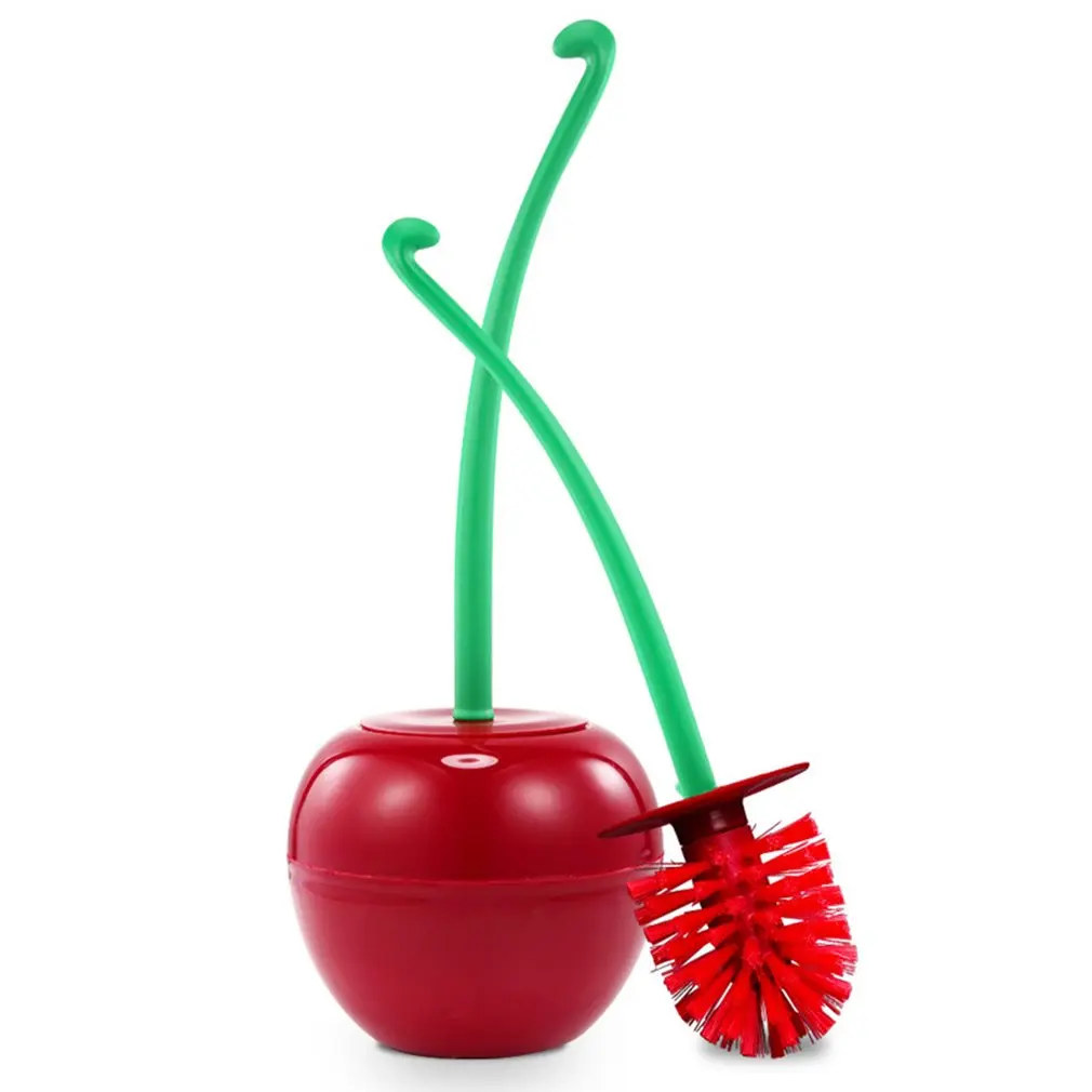 Creative Lovely Cherry Toilet Brush Holder Set Non-slip Long Handle Cleaning Brush Head For Bathroom Home WC Bathroom Supplies
Creative Lovely Cherry Toilet Brush Holder Set Non-slip Long Handle Cleaning Brush Head For Bathroom Home WC Bathroom Supplies