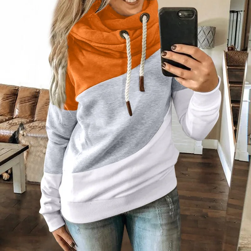 Casual Personalized Sweatshirts Hooded Collar Women Print Sweatshirt Fashion Long Sleeve Ladies Autumn Winter Pullover Plus Size
Casual Personalized Sweatshirts Hooded Collar Women Print Sweatshirt Fashion Long Sleeve Ladies Autumn Winter Pullover Plus Size