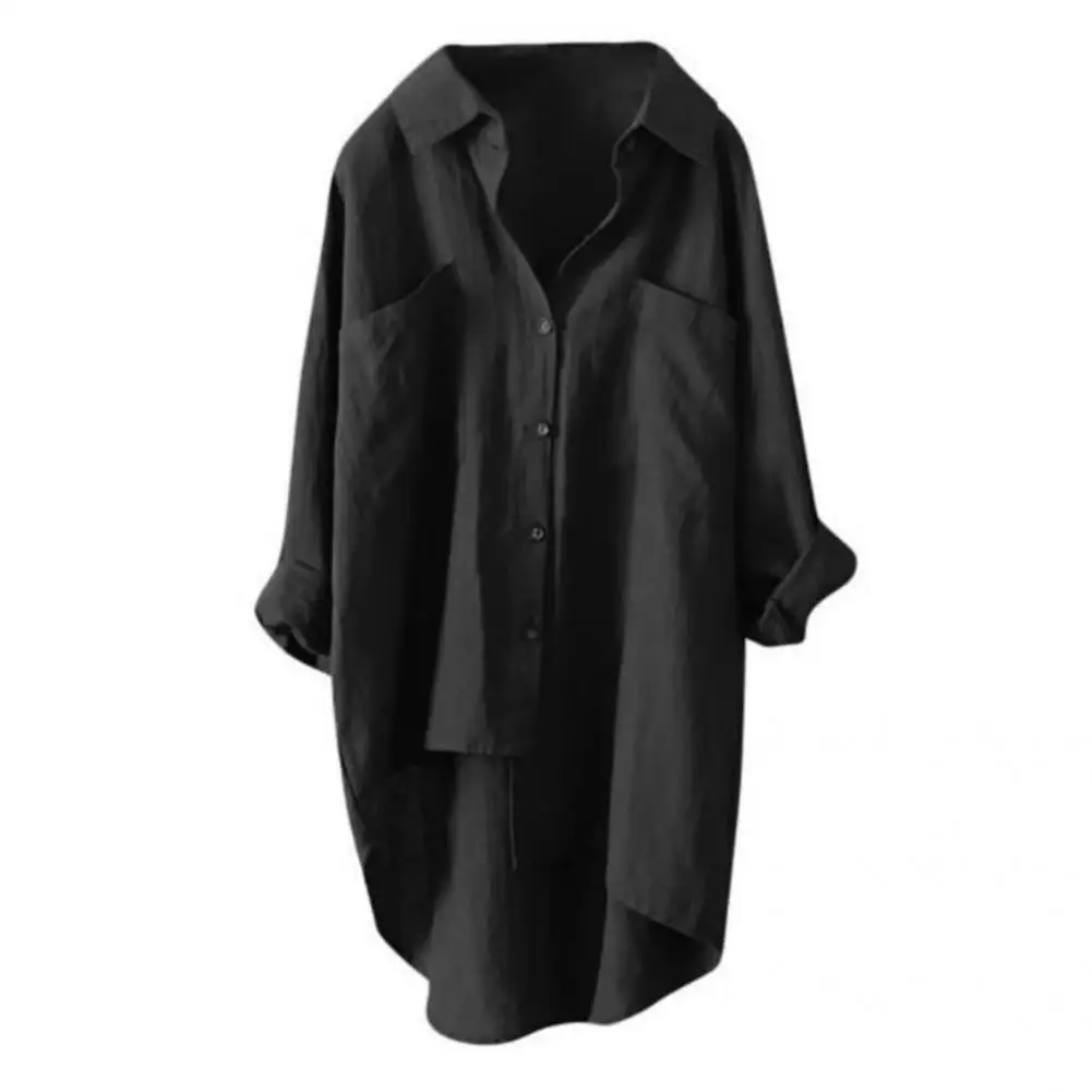 Women Blouses High Quality Pure Color Women Blouses Loose Fit Anti-shrink Shirt Tops
Women Blouses High Quality Pure Color Women Blouses Loose Fit Anti-shrink Shirt Tops