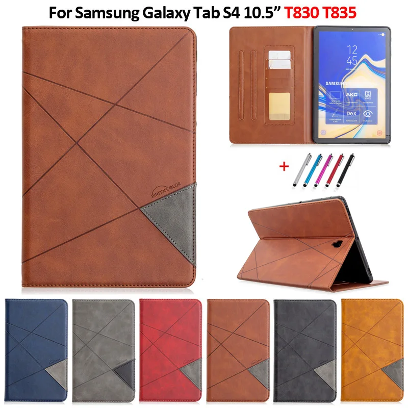 Luxury Flip PU Leather Tablet Cover For Samsung Tab S4 Case T830 T835 Wallet Stand Shell For Samsung Galaxy Tab S4 Case 10.5"
Luxury Flip PU Leather Tablet Cover For Samsung Tab S4 Case T830 T835 Wallet Stand Shell For Samsung Galaxy Tab S4 Case 10.5"