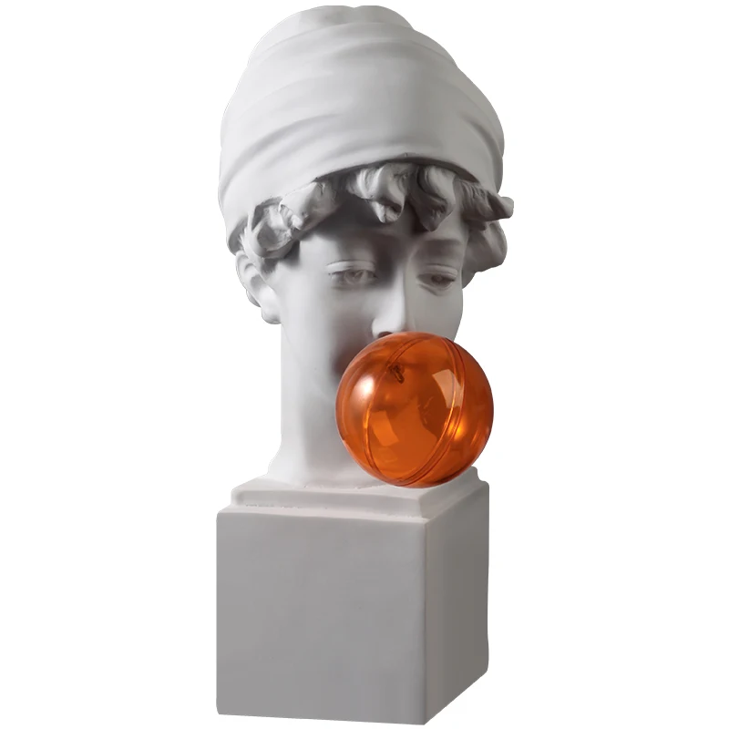 Nordic figure sculpture plaster portrait Ornaments art studio decoration living room decor accessories modern resin crafts gifts
Nordic figure sculpture plaster portrait Ornaments art studio decoration living room decor accessories modern resin crafts gifts