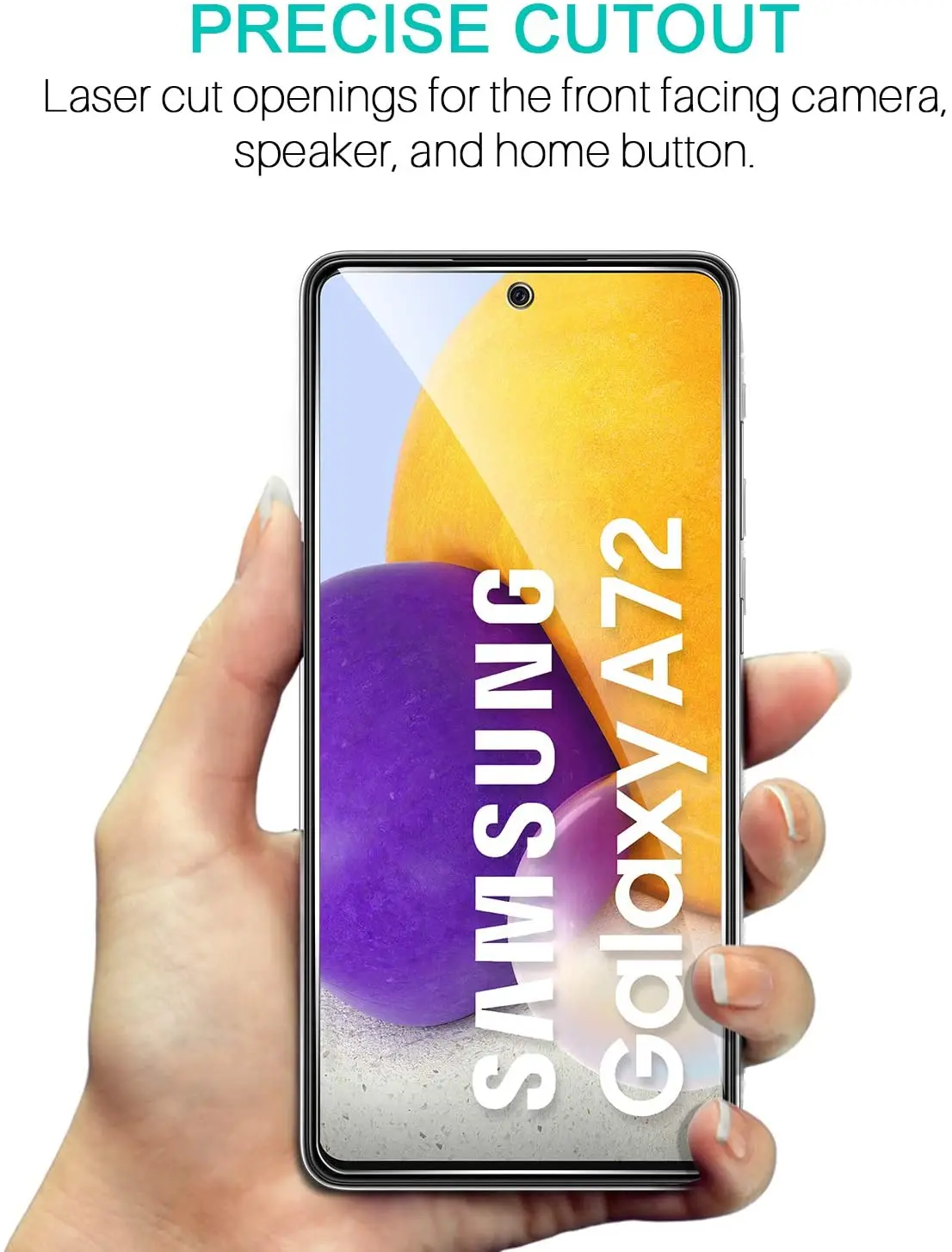 For Samsung A72 5G 6.7" 9H Hardness 2.5D Toughened Tempered Glass Protective Film Screen Protector
For Samsung A72 5G 6.7" 9H Hardness 2.5D Toughened Tempered Glass Protective Film Screen Protector
