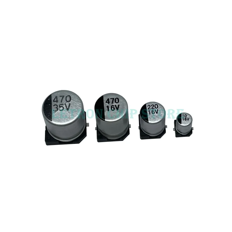 20pcs SMD Aluminum Electrolytic capacitor 6.3V 10V 16V 25V 35V 50V 0.1UF-1000UF 4.7UF 10UF 22UF 47UF 100UF 220UF 330UF 470UF 1UF
20pcs SMD Aluminum Electrolytic capacitor 6.3V 10V 16V 25V 35V 50V 0.1UF-1000UF 4.7UF 10UF 22UF 47UF 100UF 220UF 330UF 470UF 1UF