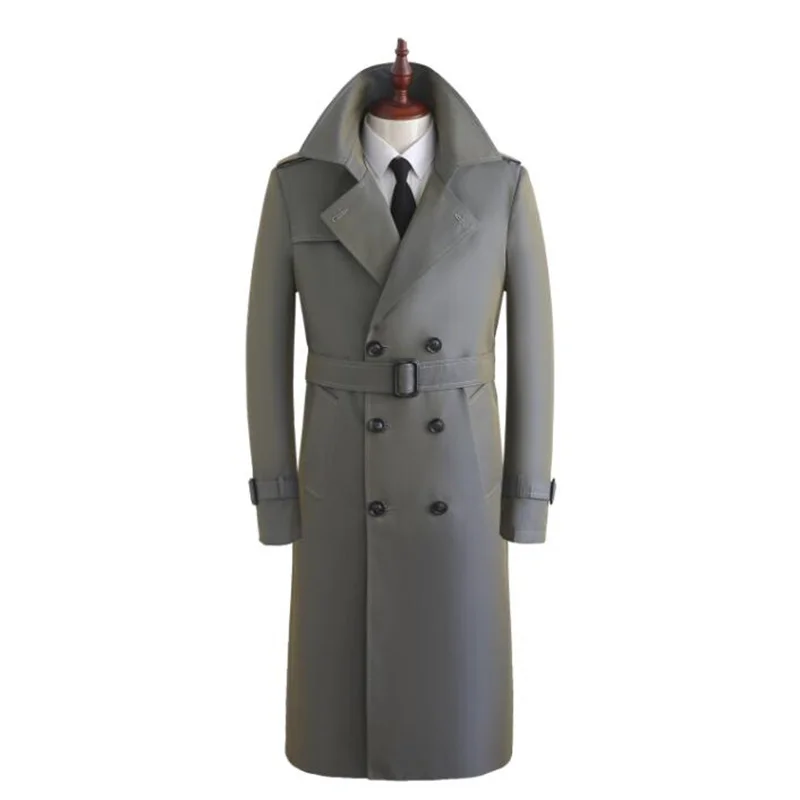 Color-changing trench coats men's over-the-knee clothes British windbreaker spring autumn fashion slim all-match korean jackets
Color-changing trench coats men's over-the-knee clothes British windbreaker spring autumn fashion slim all-match korean jackets