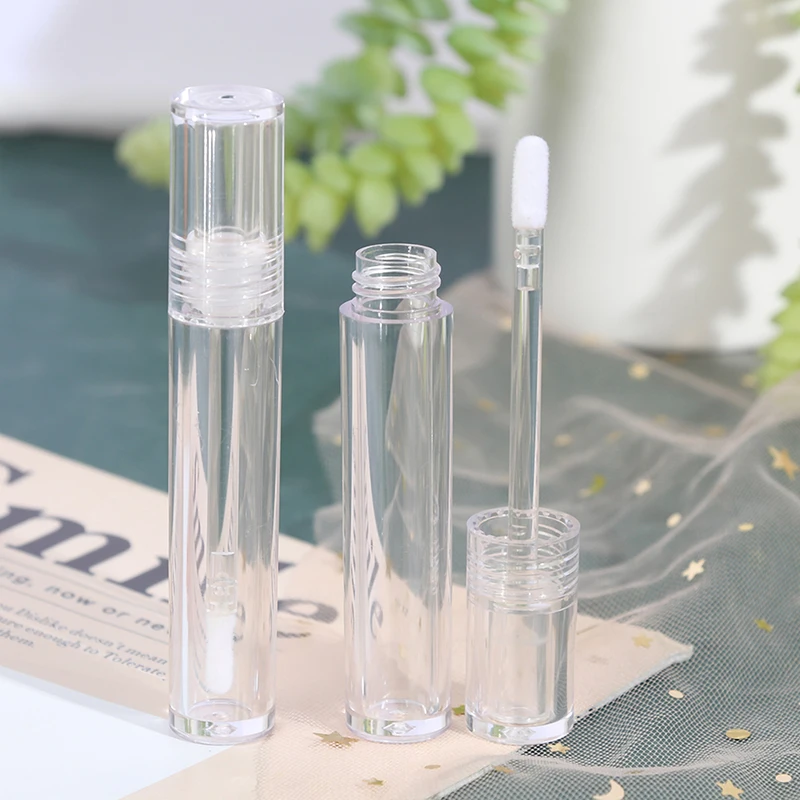 5ML Empty Transparent Lipgloss Containers Tubes Round Clear Cosmetic Lipgloss Tube Packaging Lip Gloss Tubes With Wand 
5ML Empty Transparent Lipgloss Containers Tubes Round Clear Cosmetic Lipgloss Tube Packaging Lip Gloss Tubes With Wand