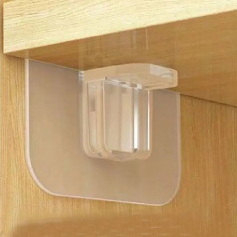 4Pcs Shelf Support Pegs Self Adhesive Shelf Clips Strong Partition Pin for Kitchen Cabinet Book Shelves Closet Clapboard Holder
4Pcs Shelf Support Pegs Self Adhesive Shelf Clips Strong Partition Pin for Kitchen Cabinet Book Shelves Closet Clapboard Holder