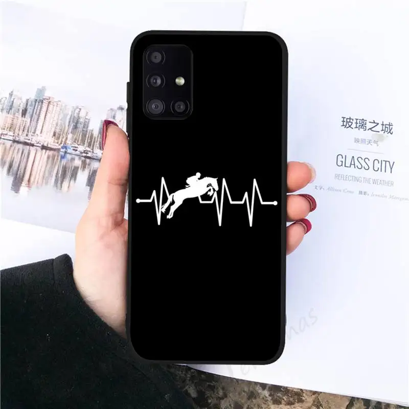 Horse Pony Horse Heartbeat Phone Case black For Samsung galaxy S 21 20 10 8 A 51 71 50 21s 70 40 20 20e note 10 plus Ultra 5g fe
Horse Pony Horse Heartbeat Phone Case black For Samsung galaxy S 21 20 10 8 A 51 71 50 21s 70 40 20 20e note 10 plus Ultra 5g fe