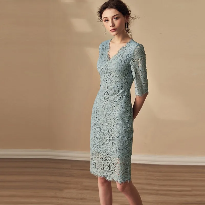 Vintage Work Office Lady Business V Neck Elegant Floral Flower Lace Sheath Slim Bodycon Pencil Dress Summer 2020
Vintage Work Office Lady Business V Neck Elegant Floral Flower Lace Sheath Slim Bodycon Pencil Dress Summer 2020