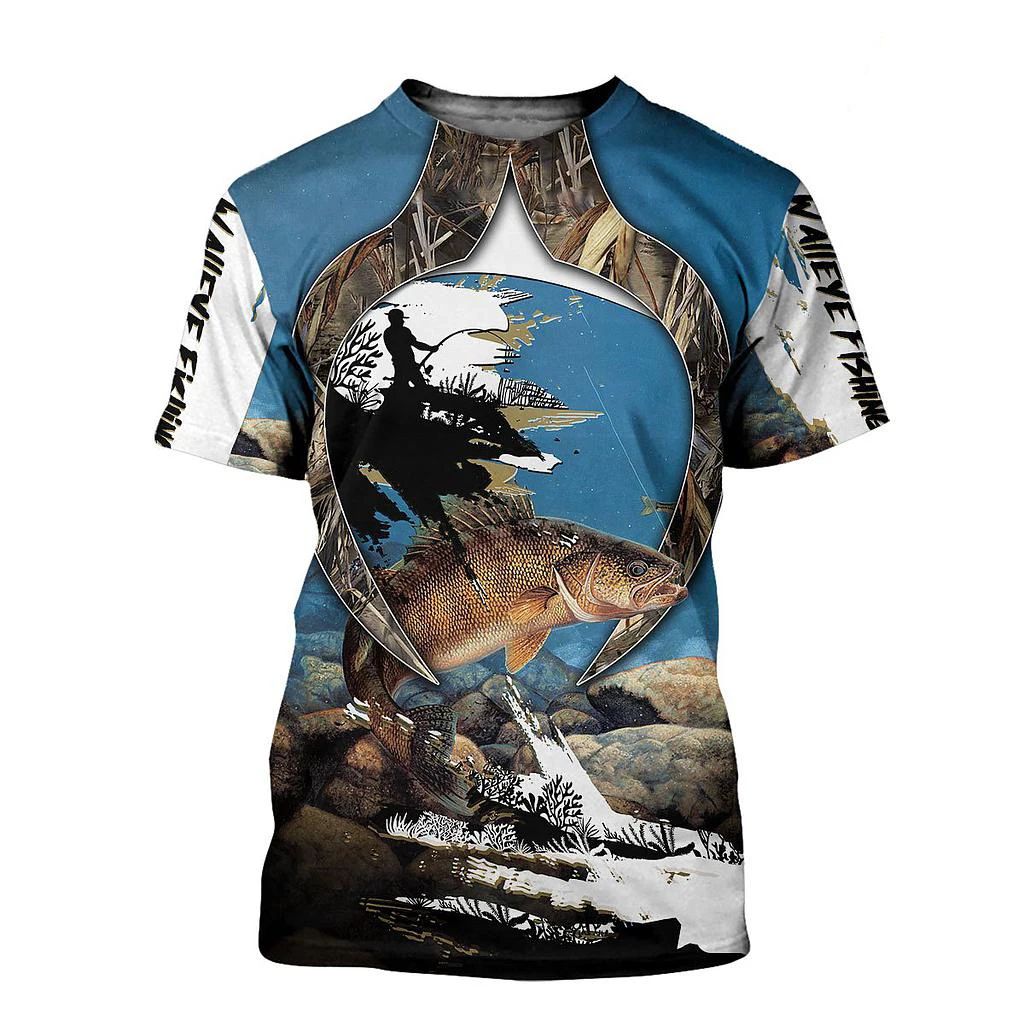 New Fashion T-shirt 3D Printing Love Fishing Series T-shirt Unisex Fun Street Casual Top NO0009
New Fashion T-shirt 3D Printing Love Fishing Series T-shirt Unisex Fun Street Casual Top NO0009