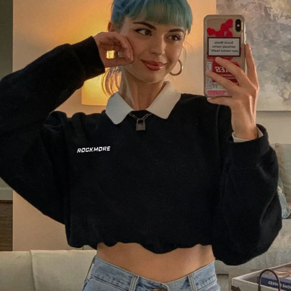 ZOVSV Harajuku Letter Printed Sweatshirt Women Casual Kawaii Long Sleeve Crop Top Pullovers Autumn Korean Hoodie Streetwear
ZOVSV Harajuku Letter Printed Sweatshirt Women Casual Kawaii Long Sleeve Crop Top Pullovers Autumn Korean Hoodie Streetwear