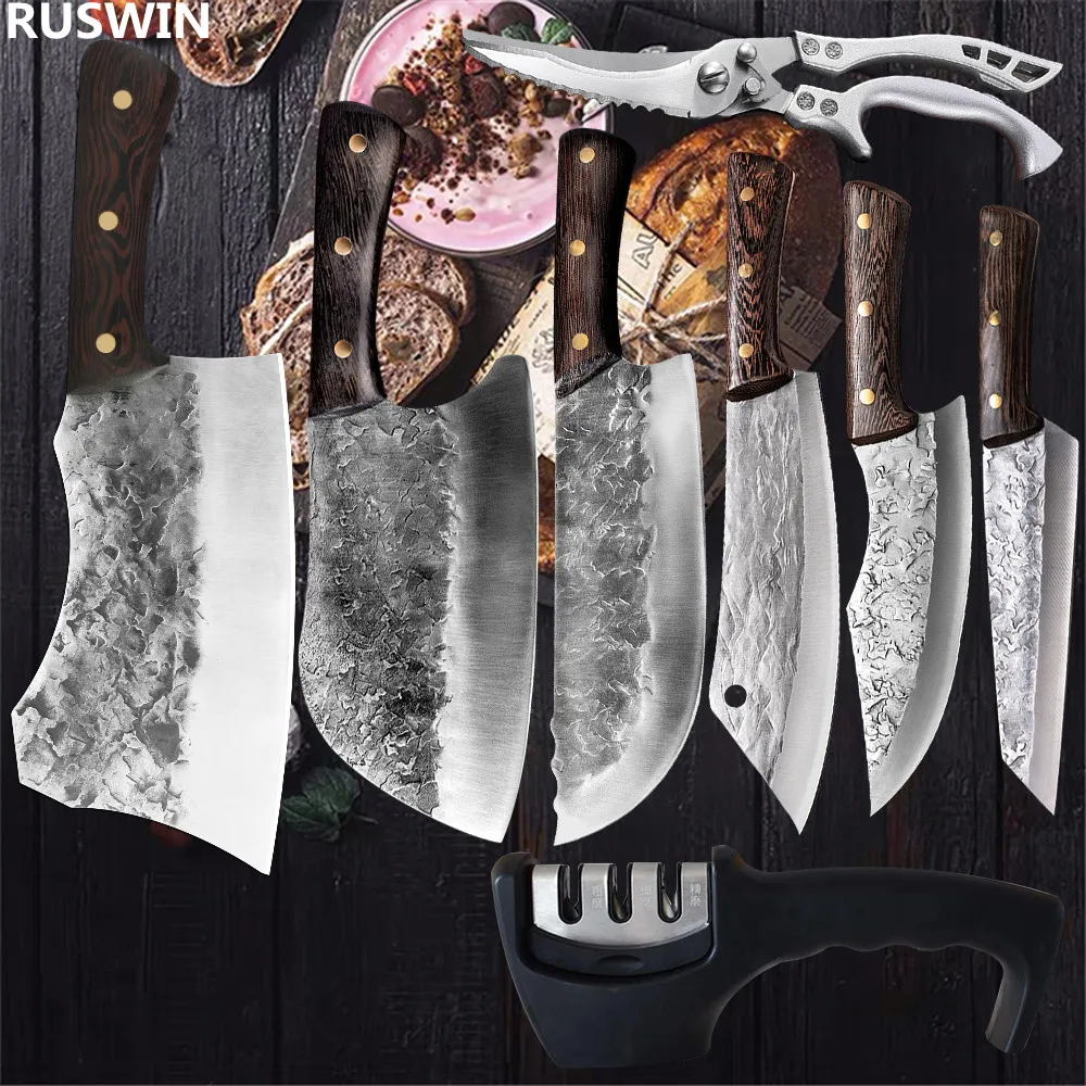 Кованый нож для костей, нож мясника, кухонный нож из нержавеющей стали, нож для нарезки мяса, сербский шеф-повар, нож для нарезки, инструменты...
Кованый нож для костей, нож мясника, кухонный нож из нержавеющей стали, нож для нарезки мяса, сербский шеф-повар, нож для нарезки, инструменты...