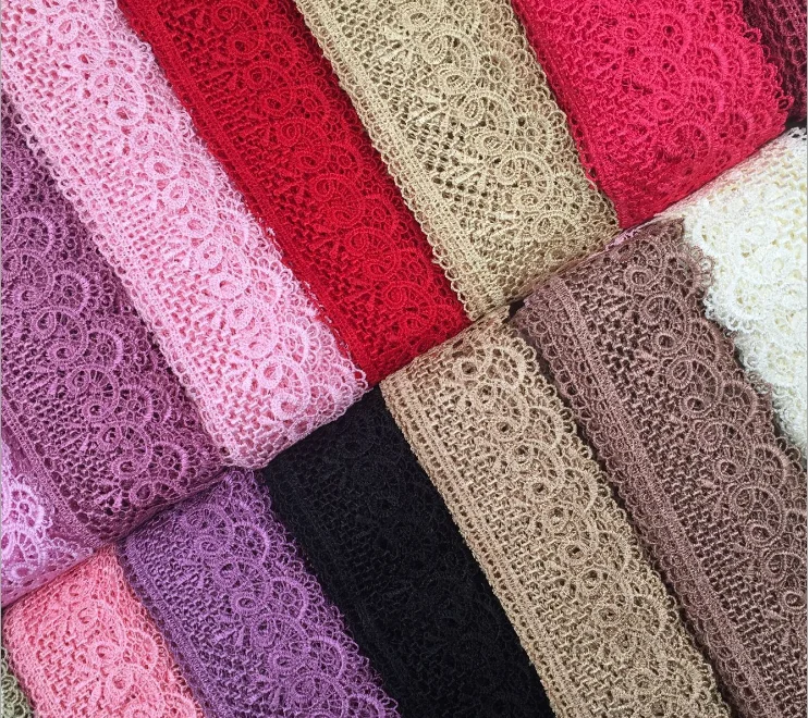 15Yards Embroidered Lace Edge Trim Water Soluble Ribbon Sewing Fabric Craft 6cm Collar
15Yards Embroidered Lace Edge Trim Water Soluble Ribbon Sewing Fabric Craft 6cm Collar