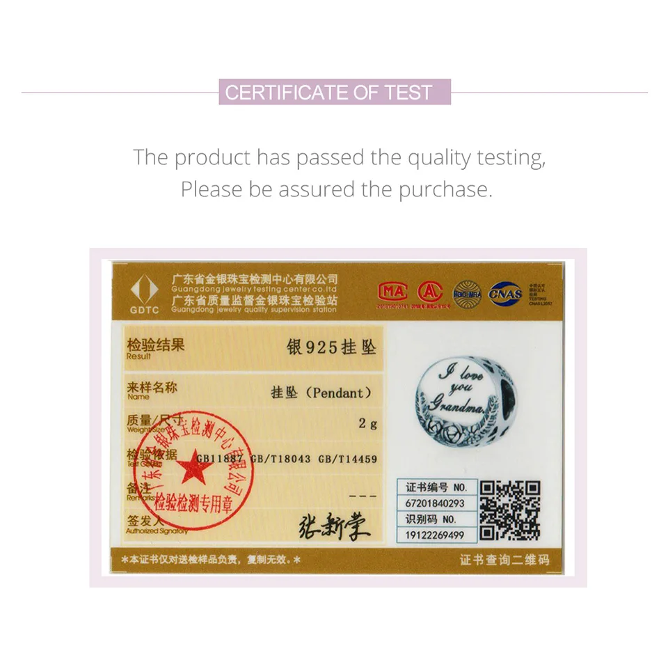 BISAER New Grandma Love Beads 925 Sterling Silver Letter Floral Charms Pendant Fit DIY Bracelet Jewelry Accessories ECC1762 
BISAER New Grandma Love Beads 925 Sterling Silver Letter Floral Charms Pendant Fit DIY Bracelet Jewelry Accessories ECC1762