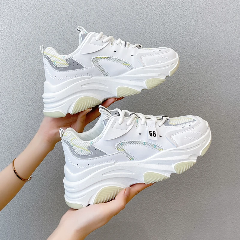 Luminous Chunky Sneakers Dad Women Shoes 2021 Autumn New Lace Up Casual Shoes Female Colorful Shine Students Ins Running Shoes
Luminous Chunky Sneakers Dad Women Shoes 2021 Autumn New Lace Up Casual Shoes Female Colorful Shine Students Ins Running Shoes