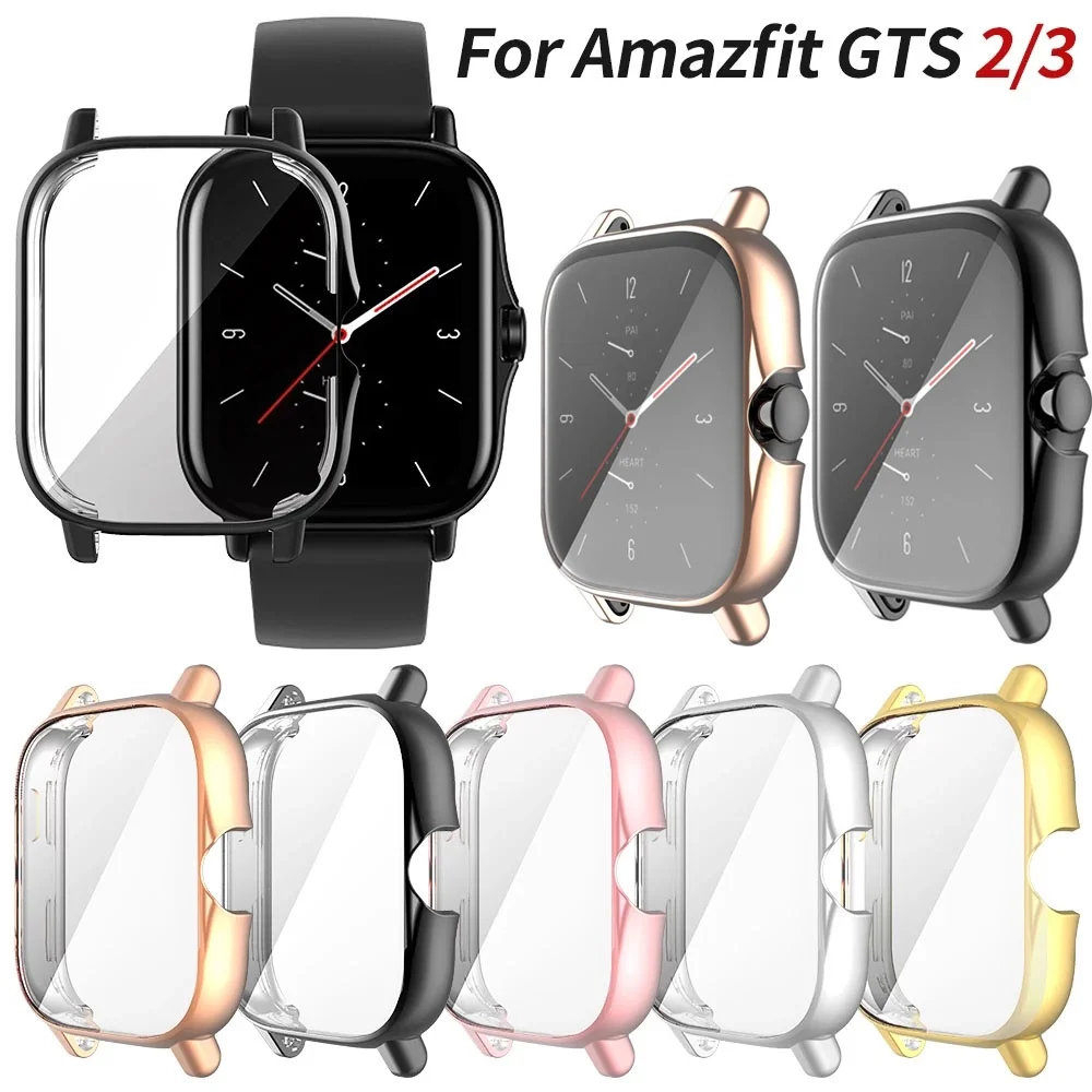 TPU Soft Shell Screen Protector Case for Amazfit GTS 3 GTR 3 Pro Watch Case GTS3 GTR3 Pro GTR2 GTS2 Protective Cover 
TPU Soft Shell Screen Protector Case for Amazfit GTS 3 GTR 3 Pro Watch Case GTS3 GTR3 Pro GTR2 GTS2 Protective Cover