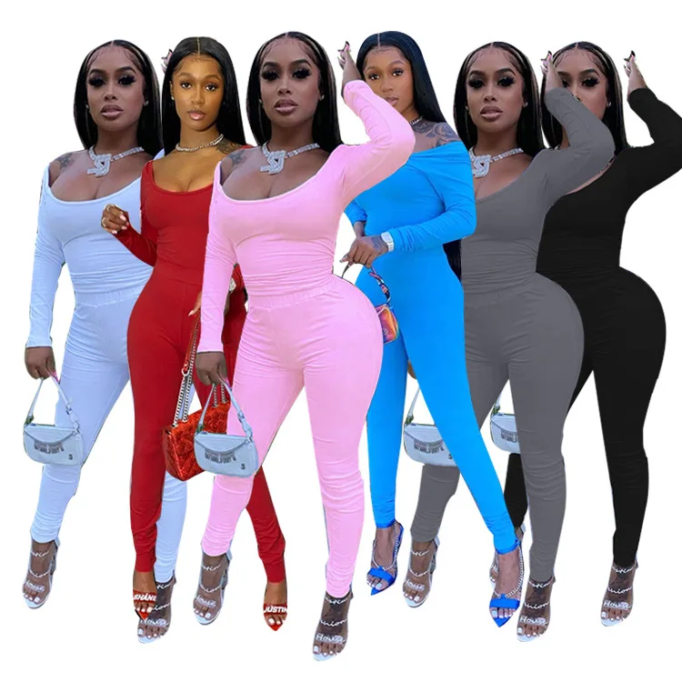 Cutubly O-Neck Matching Set Solid Two Piece Set Long Sleeve Tee Tops and Jogger Sweatpants Suit Tracksuit Women Fitness Outfits
Cutubly O-Neck Matching Set Solid Two Piece Set Long Sleeve Tee Tops and Jogger Sweatpants Suit Tracksuit Women Fitness Outfits