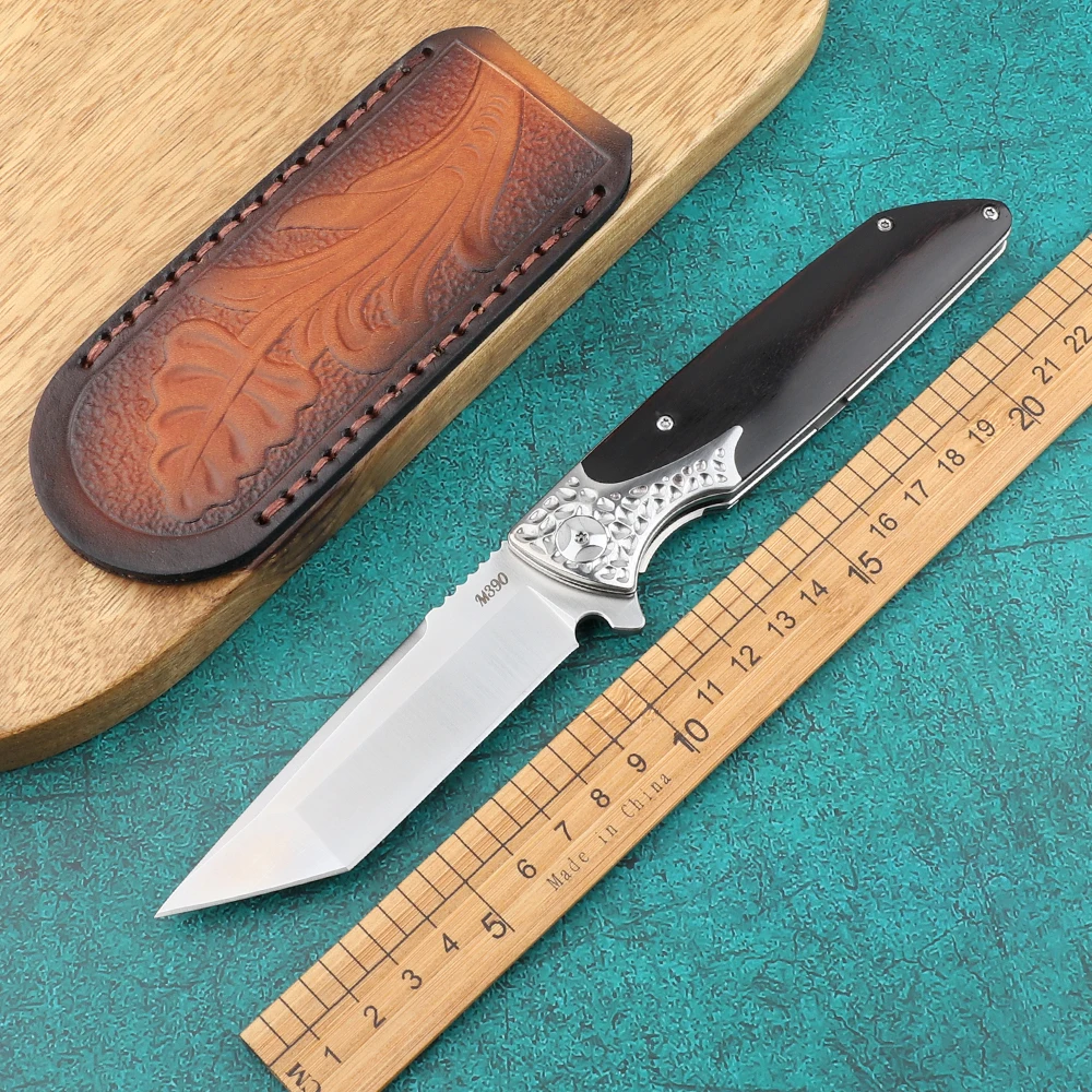 Best M390 folding knife camping knife hunting knife outdoor wooden handle camping survival tool fishing knife EDC tool
Best M390 folding knife camping knife hunting knife outdoor wooden handle camping survival tool fishing knife EDC tool