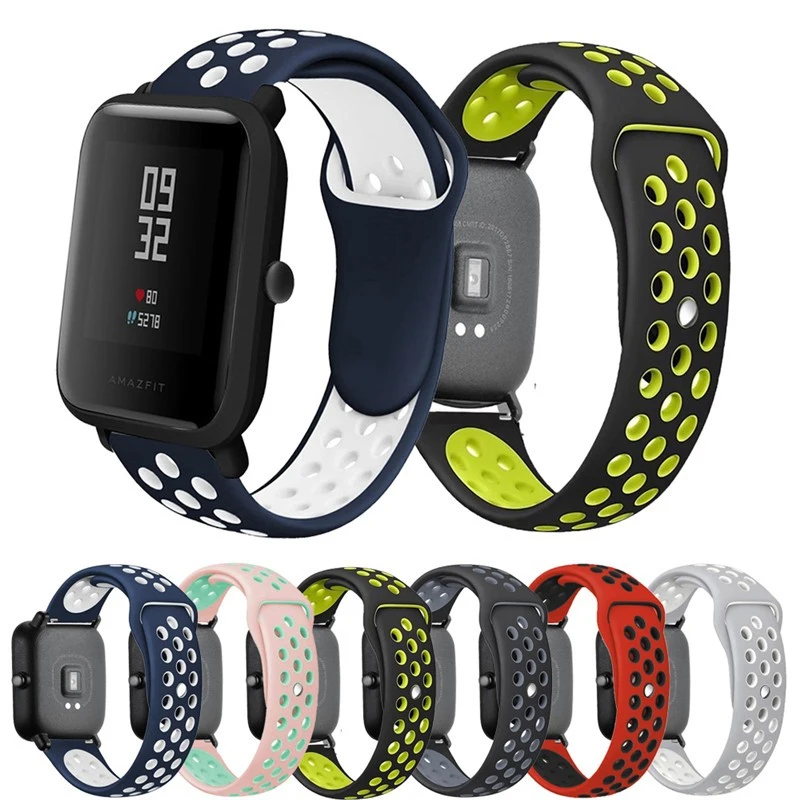 20mm/22mm Silicone band For Amazfit BIP/GTS/2/3 Mini Strap GTR 42mm/47mm/GTR2/2e/stratos 2/3 Bracelet correa amazfit bip gts
20mm/22mm Silicone band For Amazfit BIP/GTS/2/3 Mini Strap GTR 42mm/47mm/GTR2/2e/stratos 2/3 Bracelet correa amazfit bip gts