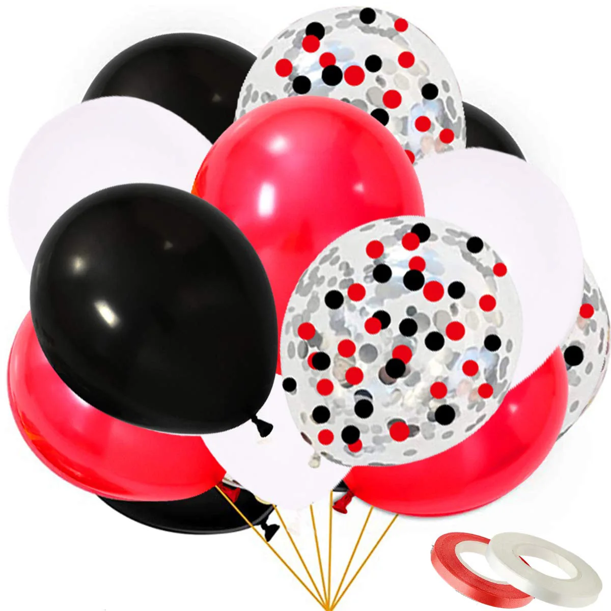 16Pcs/set Circus Balloons Red White Black Confetti Balloon for Carnival Party Decor Happy Birthday Balloons Kids Air Globos Toy
16Pcs/set Circus Balloons Red White Black Confetti Balloon for Carnival Party Decor Happy Birthday Balloons Kids Air Globos Toy