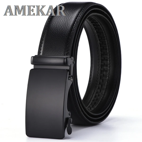 Genuine Leather Belts For Men Automatic Male Belts Cummerbunds Leather Belt Men dropshipping Black Belts cinturon hombre
Genuine Leather Belts For Men Automatic Male Belts Cummerbunds Leather Belt Men dropshipping Black Belts cinturon hombre