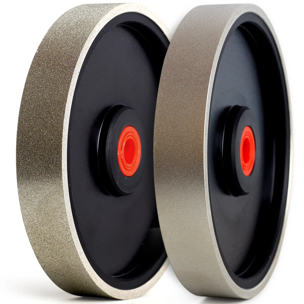 6” Dia X 1“ Width Diamond Lapidary Jewelry Grinding Wheel CBN Wheel for Sharpening High Speed Steel Woodturning Tools
6” Dia X 1“ Width Diamond Lapidary Jewelry Grinding Wheel CBN Wheel for Sharpening High Speed Steel Woodturning Tools