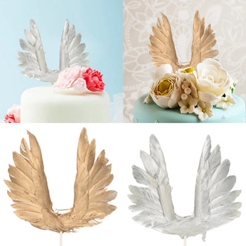 Angel Wings Swan Feather Cake Toppers For Wedding Party Decoration Baby Shower Kids Birthday Cake Insert Baking Dessert Decor
Angel Wings Swan Feather Cake Toppers For Wedding Party Decoration Baby Shower Kids Birthday Cake Insert Baking Dessert Decor