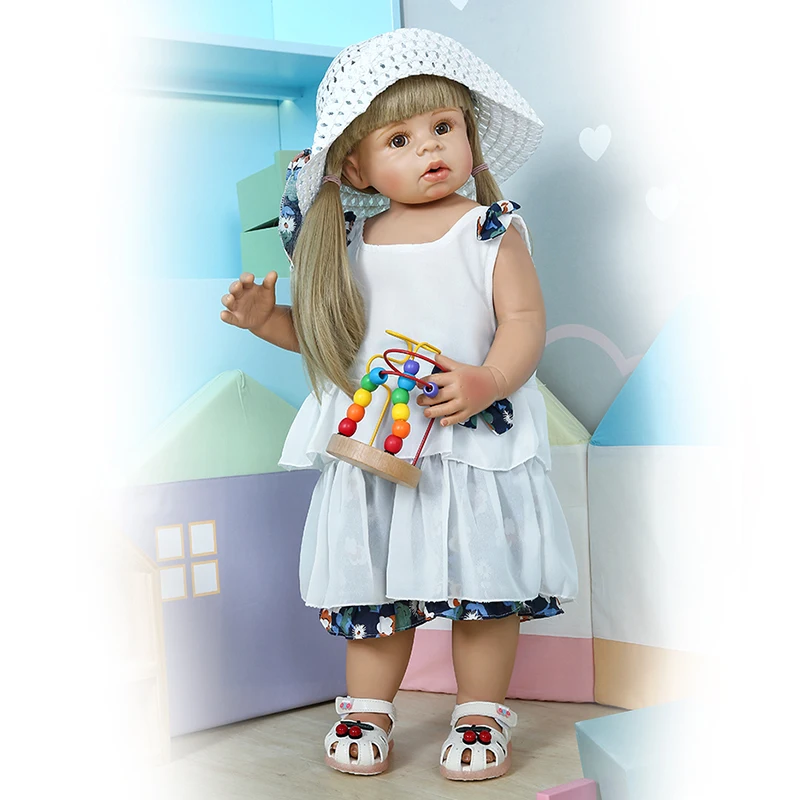 70CM Hard vinyl toddler princess girl doll toy like real 1-year-old size child clothing photo model big dress up doll baby gift
70CM Hard vinyl toddler princess girl doll toy like real 1-year-old size child clothing photo model big dress up doll baby gift