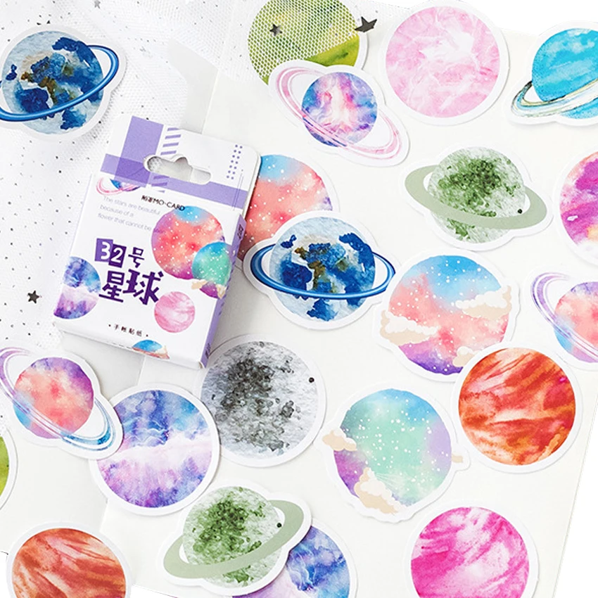 20packs/lot Kawaii Planet Scrapbooking Stickers DIY Handmade Account Decoration Boxed Adhesive Paper Sticker School Supplies 
20packs/lot Kawaii Planet Scrapbooking Stickers DIY Handmade Account Decoration Boxed Adhesive Paper Sticker School Supplies