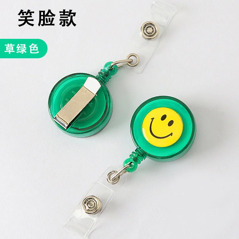 High Quality 10pcs Retractable Lanyard Reel Strap Pull ID Card Badge Tag Reel Clip Holder Hospital Office Favor Smiling Face
High Quality 10pcs Retractable Lanyard Reel Strap Pull ID Card Badge Tag Reel Clip Holder Hospital Office Favor Smiling Face