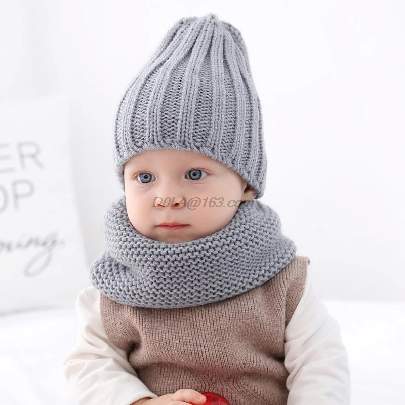 2PCS Toddler Baby Knit Ski Hat Scarf Winter Warm Beanie Cap with Circle Loop Scarf Neckwarmer
2PCS Toddler Baby Knit Ski Hat Scarf Winter Warm Beanie Cap with Circle Loop Scarf Neckwarmer