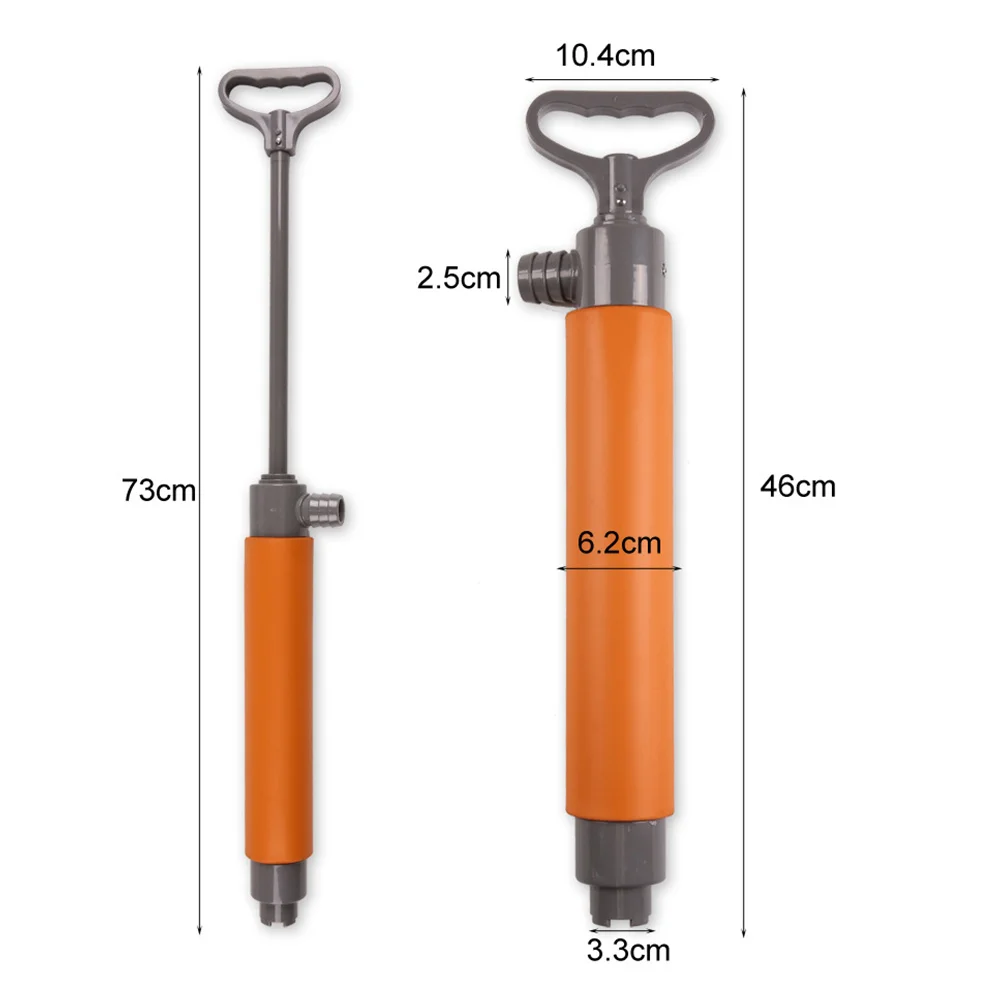 1pc 46cm Anti-leak Design Floating Plastic Bilge Kayak Sea Anti-skid Hand Pump Safe Accessories Compact And Lightweight
