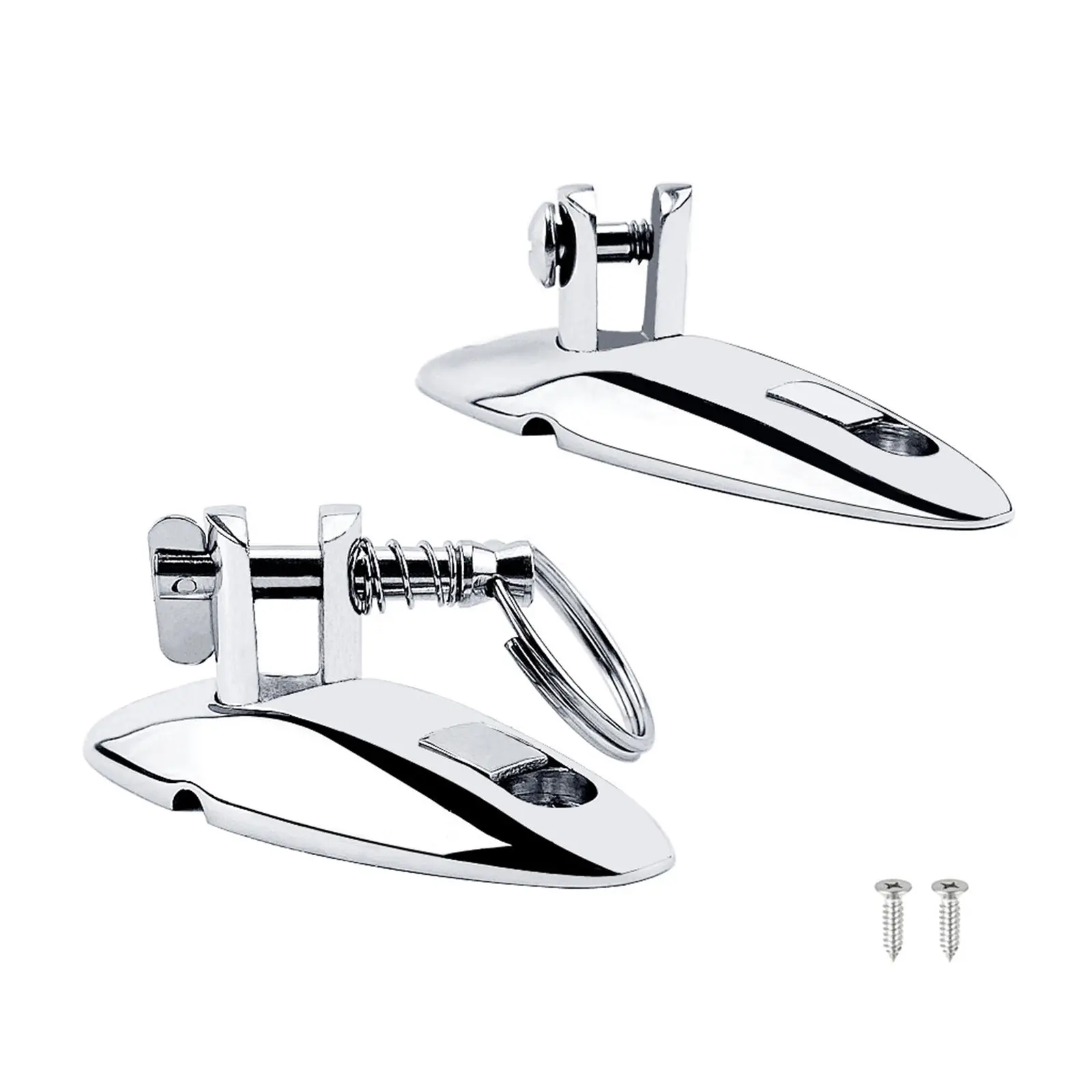 316 Stainless Steel Silver Marine Deck Side Hinge Mount Hinge Quick Release for Bimini Boat Top Fitting Ship Outfitting Kayak
316 Stainless Steel Silver Marine Deck Side Hinge Mount Hinge Quick Release for Bimini Boat Top Fitting Ship Outfitting Kayak