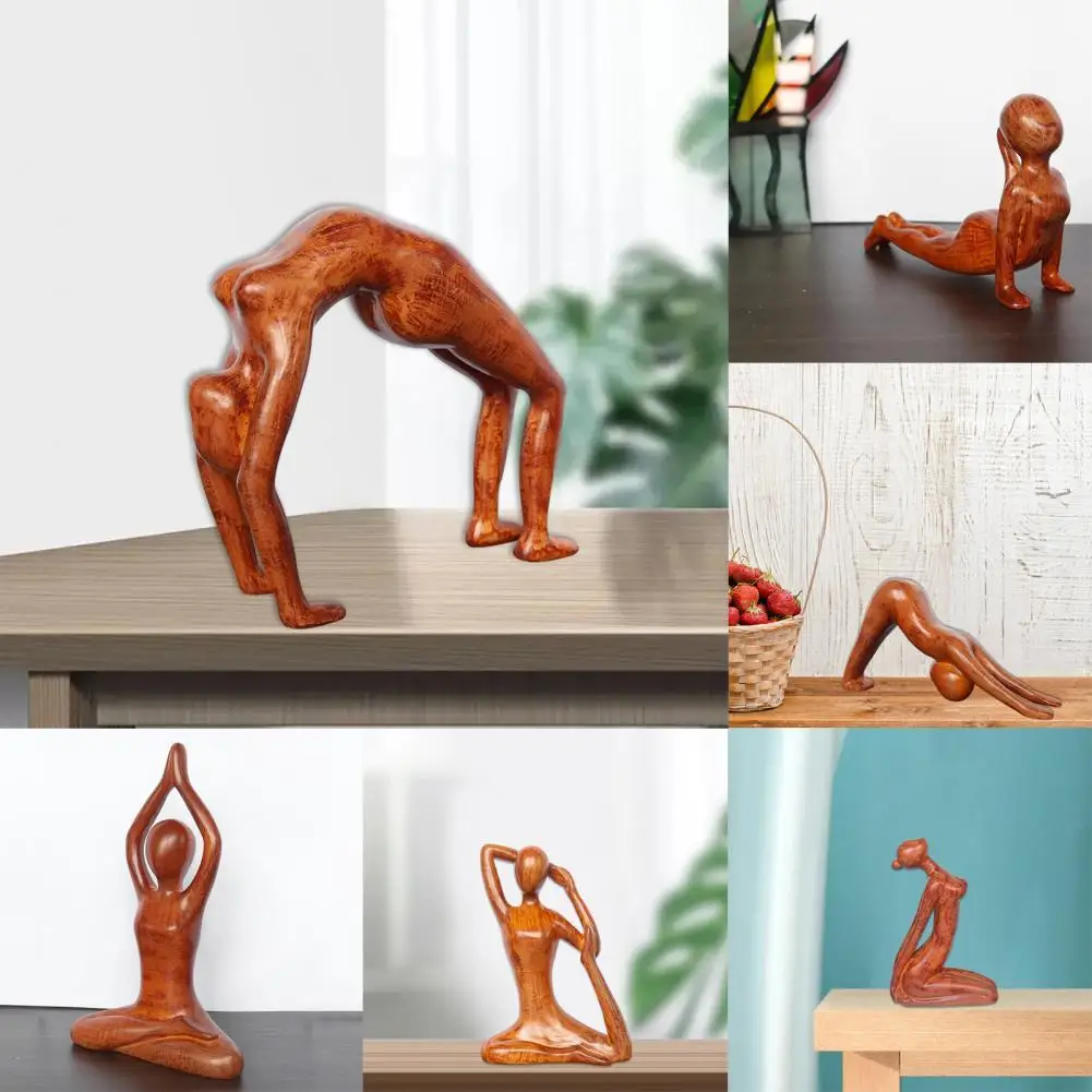 Moisture-proof Table Decoration Desktop Ornaments Yoga Carving Decoration Figure for Shelf Decor
Moisture-proof Table Decoration Desktop Ornaments Yoga Carving Decoration Figure for Shelf Decor