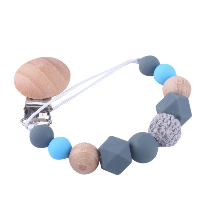 Baby Care Universal Holder Leash For Pacifiers Nipples Clip Infant Child Soother Beaded Wooden Chains Teethers
Baby Care Universal Holder Leash For Pacifiers Nipples Clip Infant Child Soother Beaded Wooden Chains Teethers