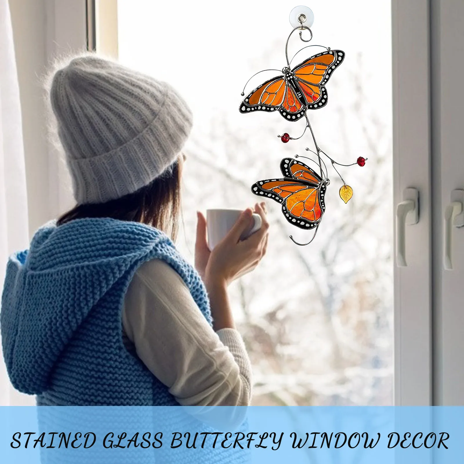 Butterfly Stained Glass Ornament Window Hangings For Window Hanging Ornament 
Butterfly Stained Glass Ornament Window Hangings For Window Hanging Ornament